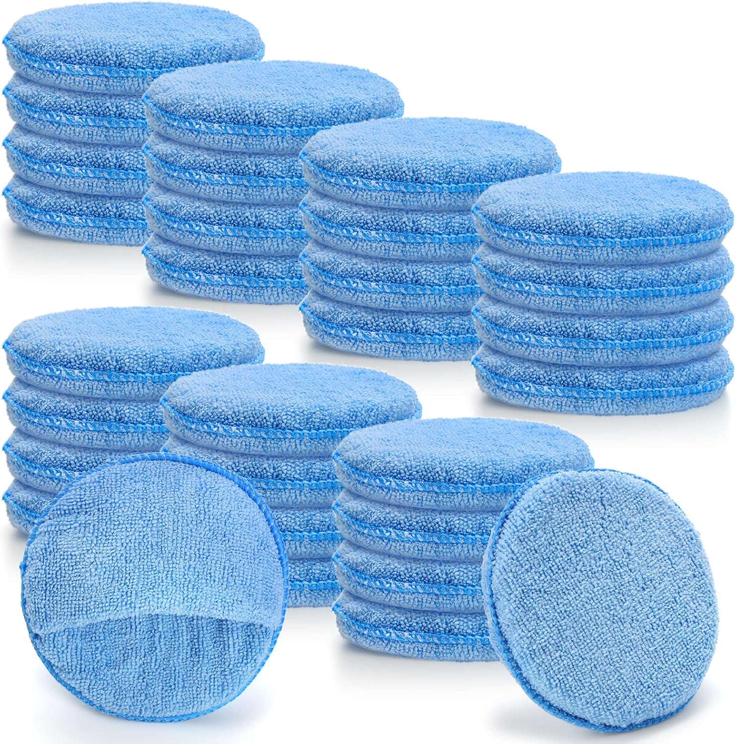 Wax Applicator Pad - 30 Pack Microfiber Wax Applicator Pads