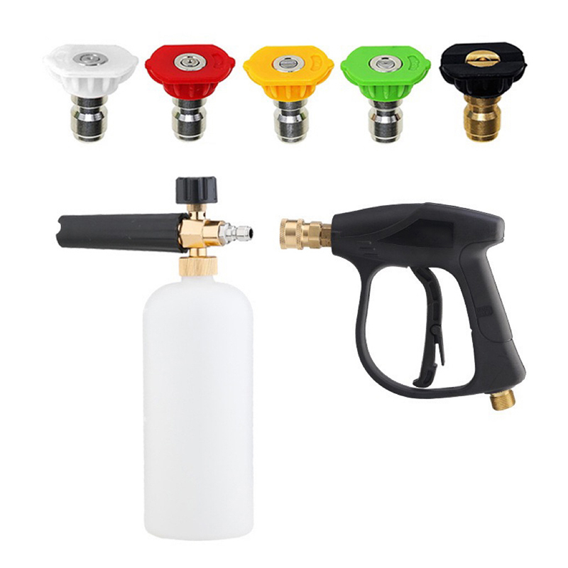 Foam Cannon Car Wash - pose Pressure Washer Short Gun Foam