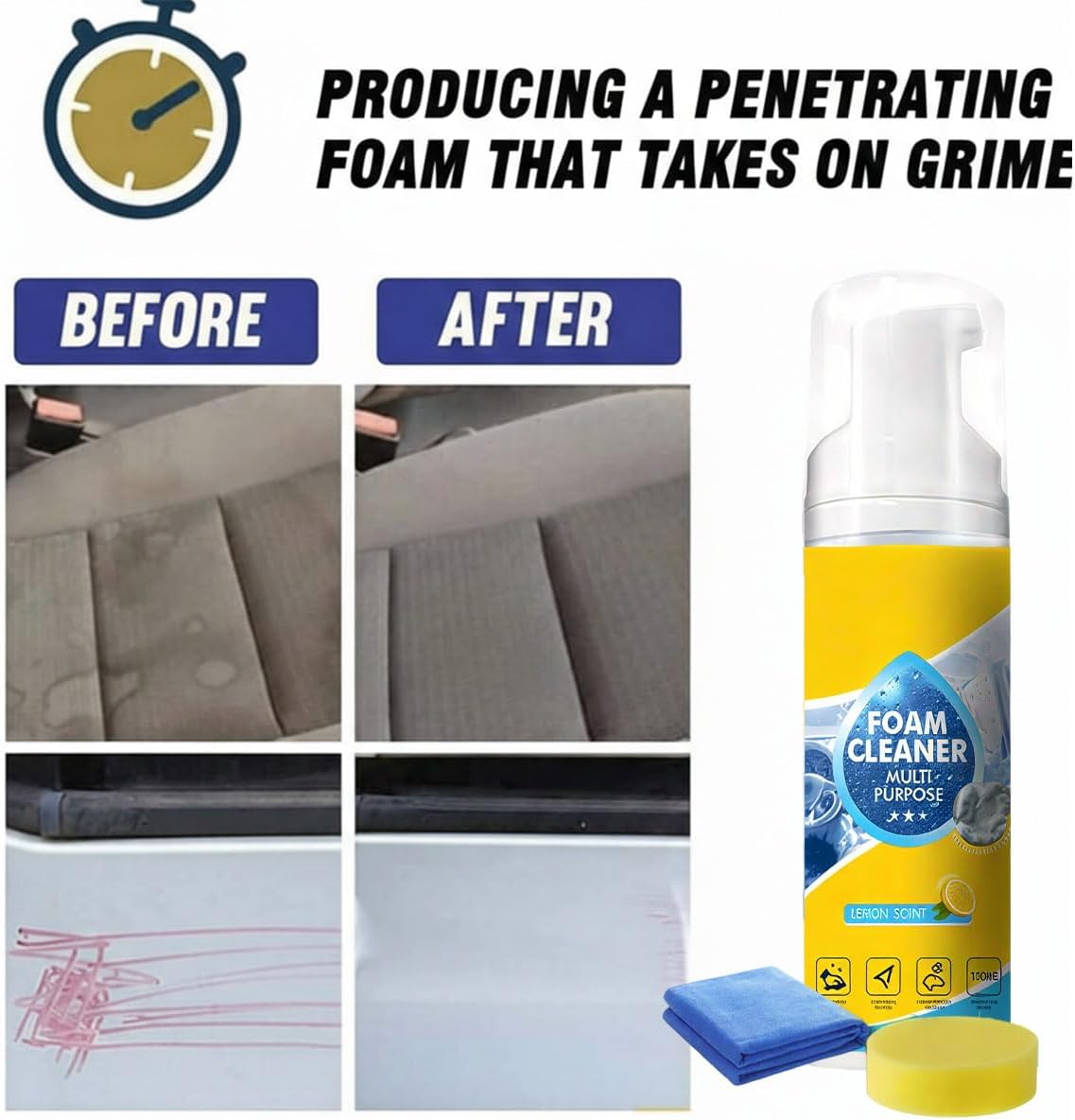 New 150ML Portable Multipurpos - Leather Cleaner Interior incelemesi ve fiyatı
