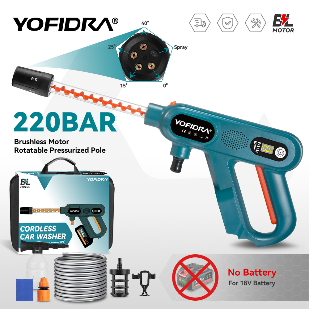 YOFIDRA 3500W Brushless High P - Car Shampoo Ph incelemesi ve fiyatı