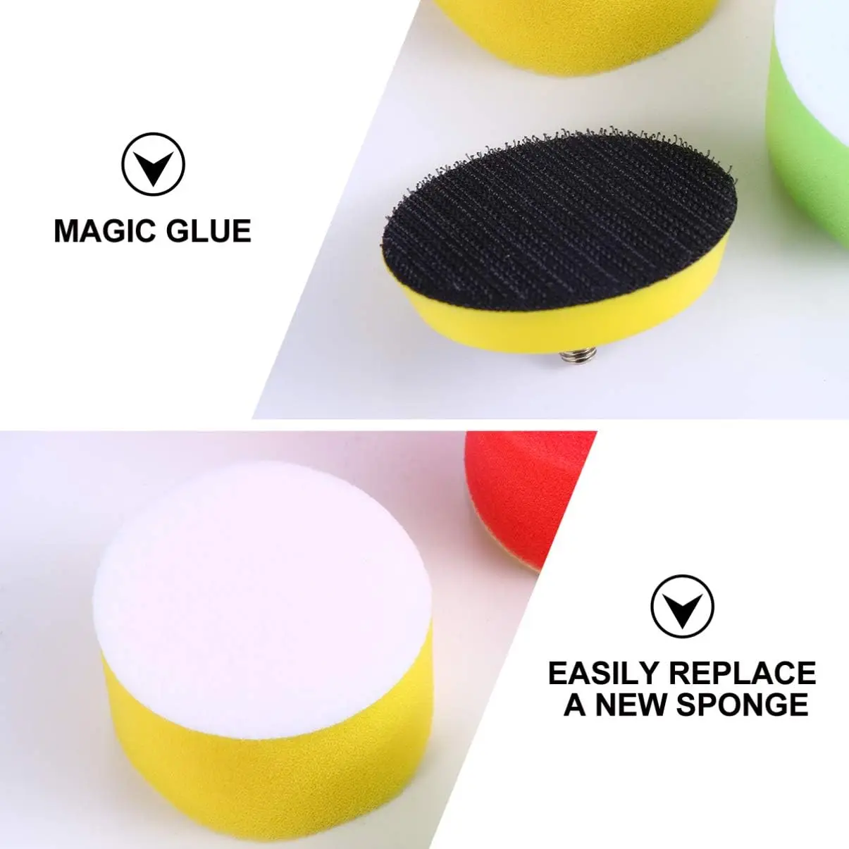 5/16 Pcs 2 Inch Polishing Spon - Polish Pad Set Buffer incelemesi ve fiyatı