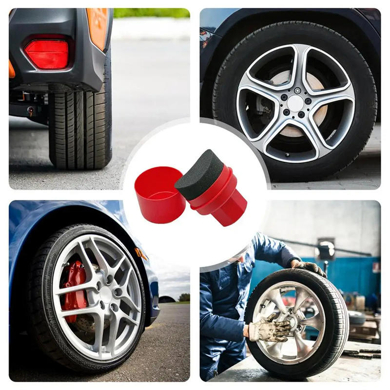 Curved Car Tire Waxing Sponge  - Wax Applicator Pad incelemesi ve fiyatı