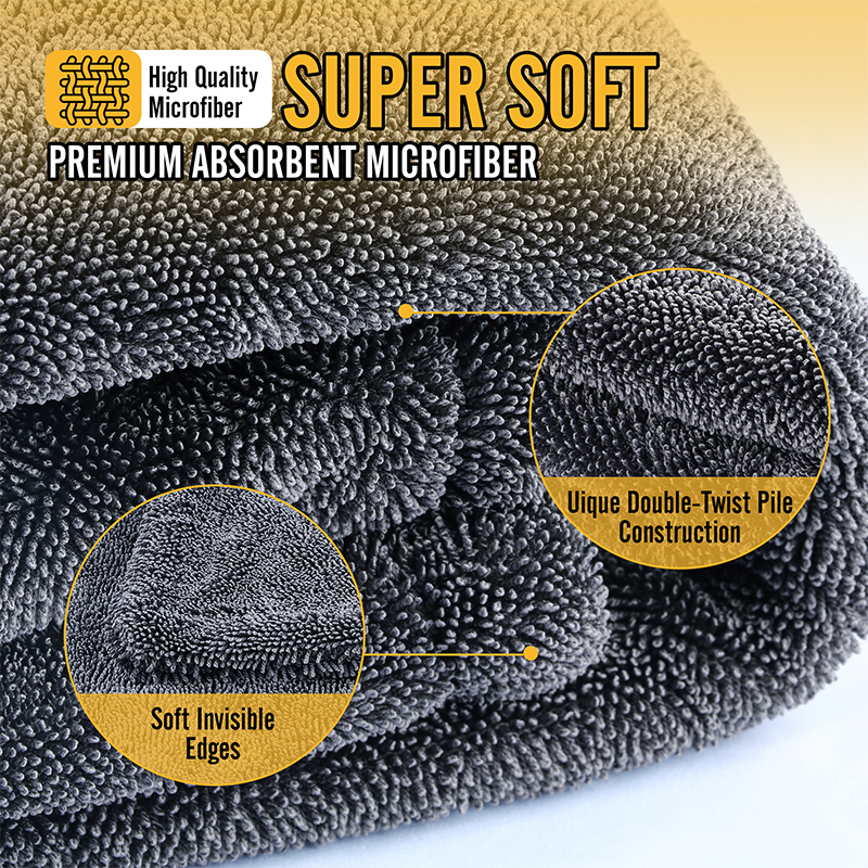 Double Sided Car Drying Towel  - Interior Detailing Kit incelemesi ve fiyatı