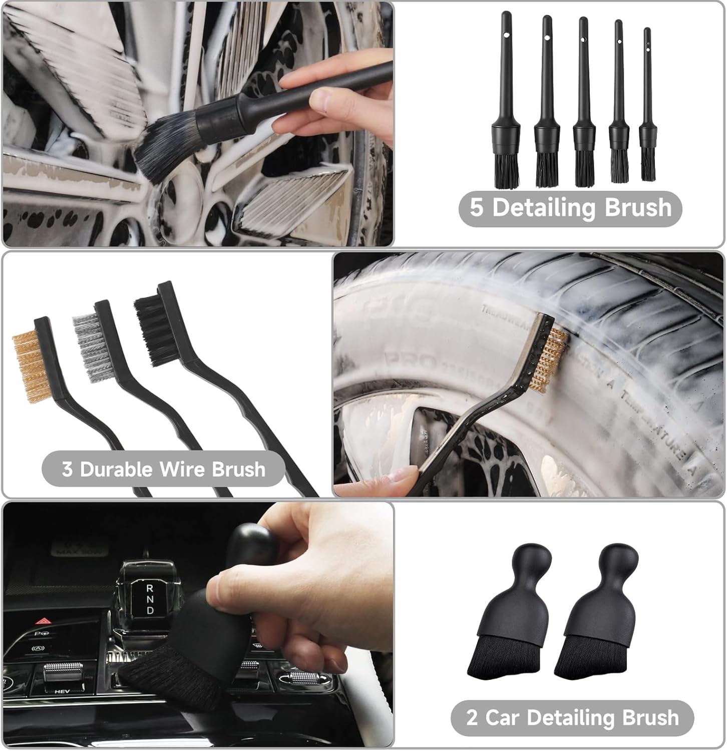 Car Detailing Kit, 36Pcs Profe - Interior Detailing Kit incelemesi ve fiyatı