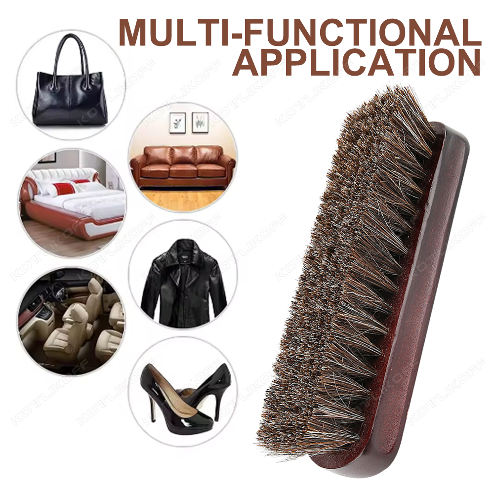 Premium Horsehair Shoe Brush F - Dirt Brush Interior incelemesi ve fiyatı