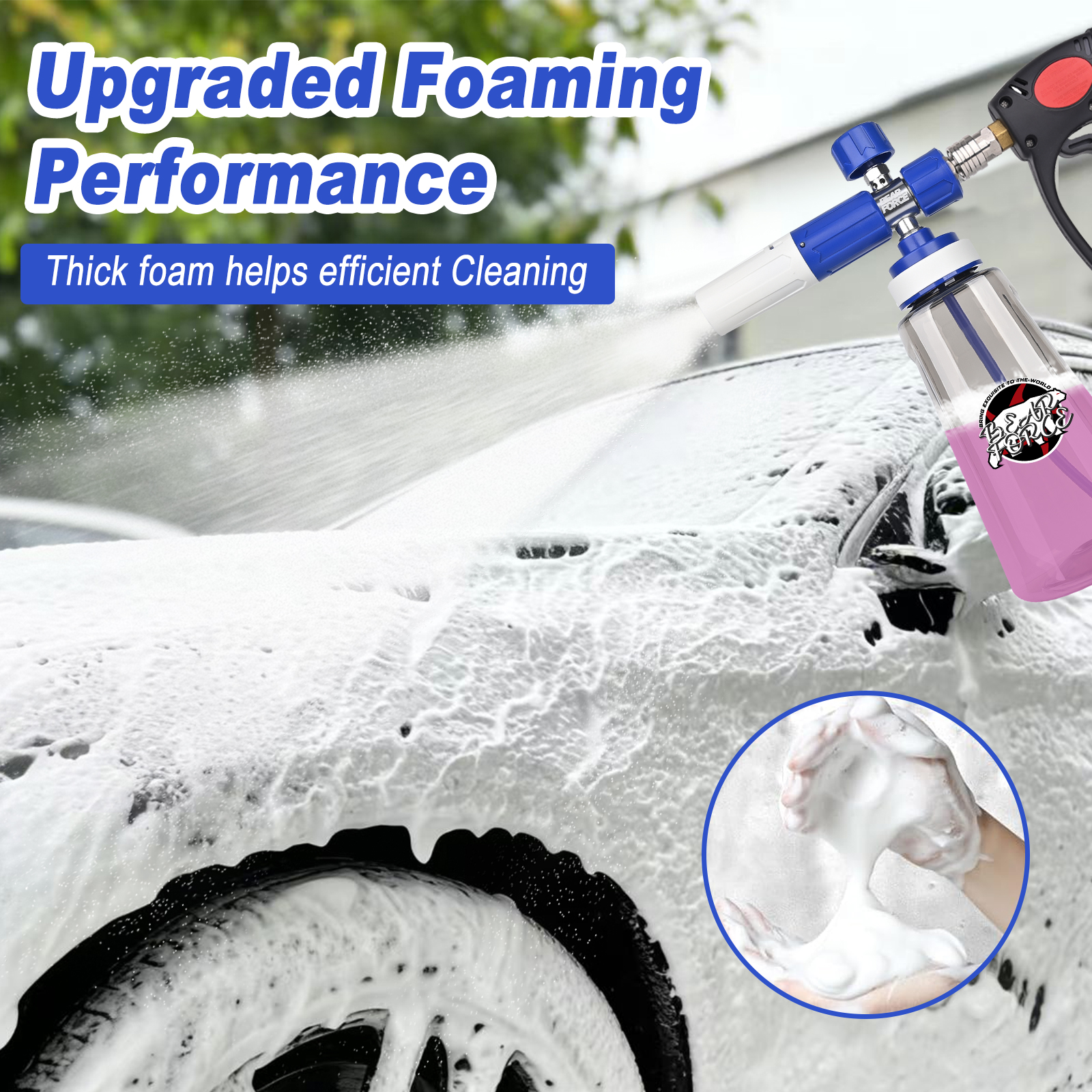 Pressure Washer Upgraded Foam  - Foam Cannon Car Wash incelemesi ve fiyatı