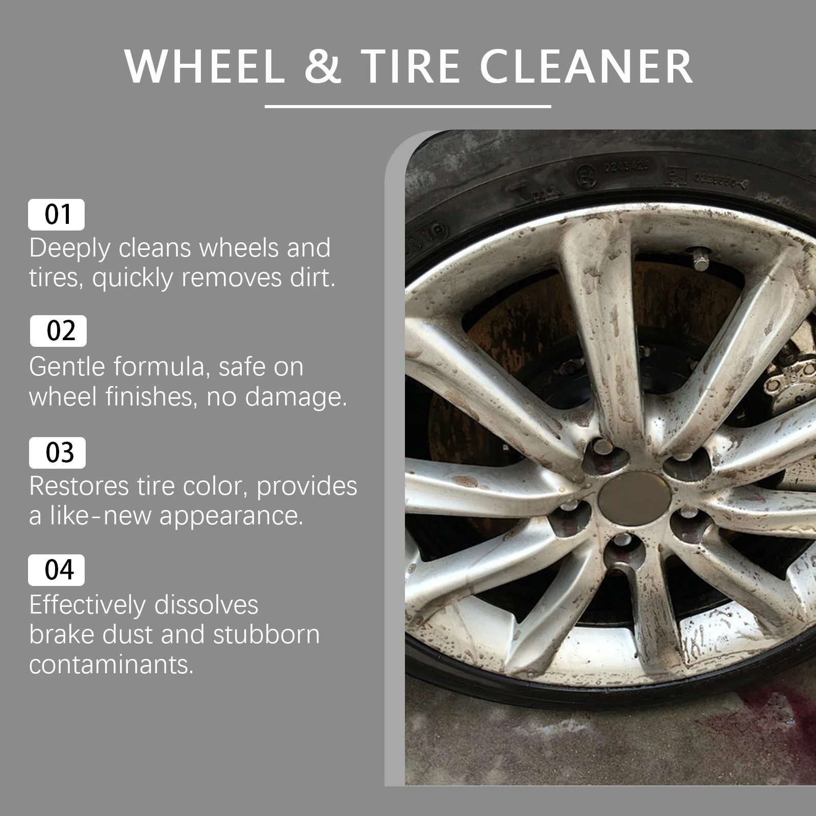 Professional Wheel Tire Cleane - Wheel Cleaner Alloy incelemesi ve fiyatı