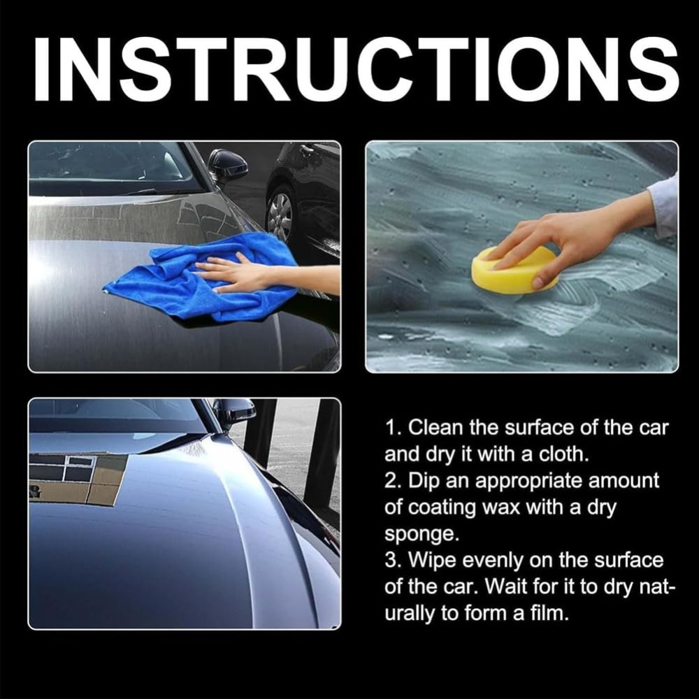 Glossy Crystal Car Wax High-Gl - Car Wax Ceramic Coating incelemesi ve fiyatı