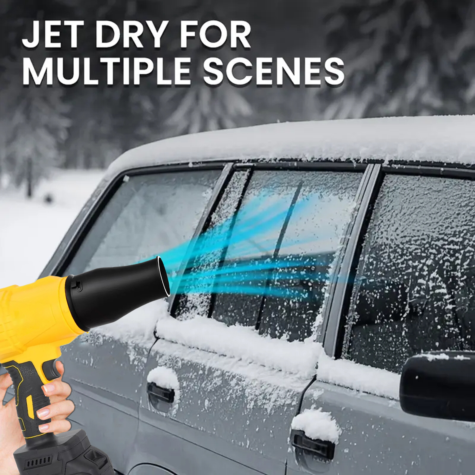 Wireless blower brushless turb - Dryer Car Blower incelemesi ve fiyatı