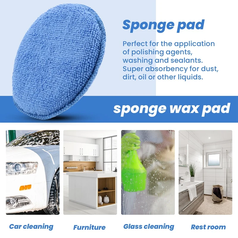 5Inch Microfiber Wax Applicato - Wax Applicator Pad incelemesi ve fiyatı