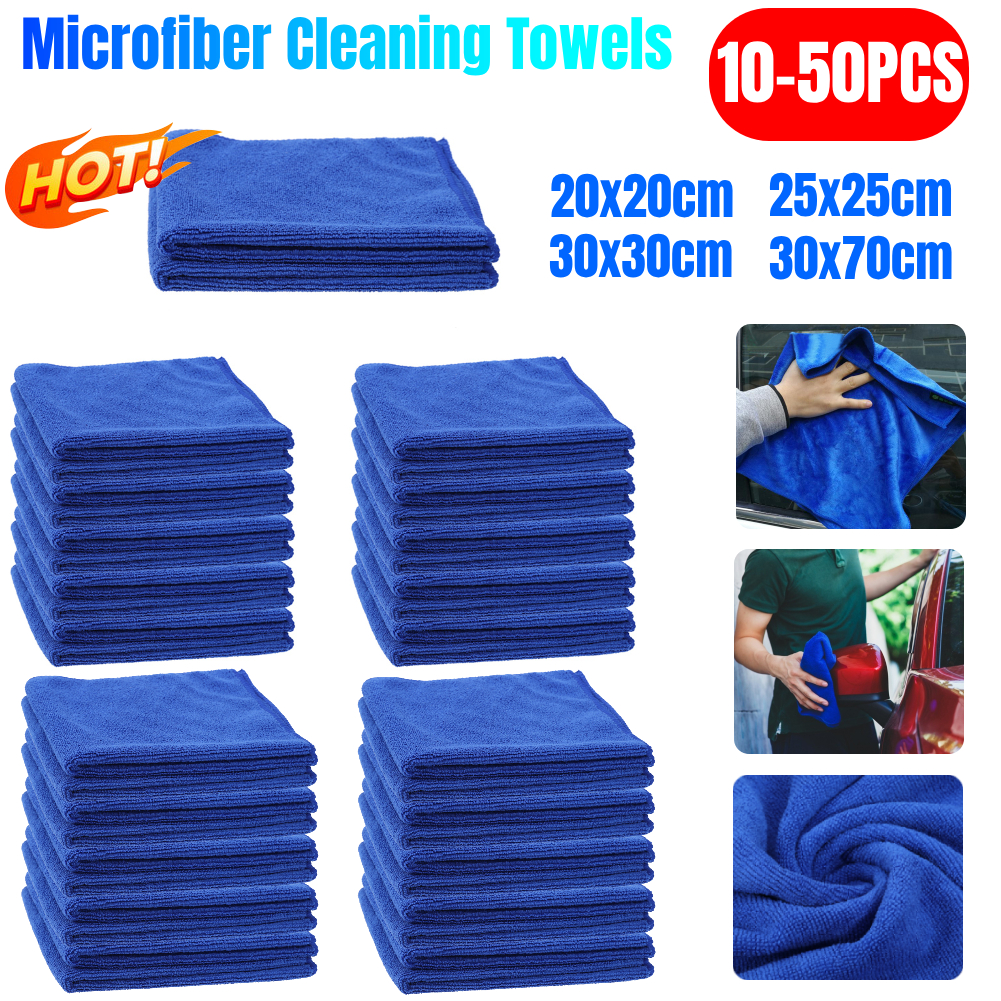 10-50PCS Microfiber Cleaning T - Microfiber Towel Detailing incelemesi ve fiyatı