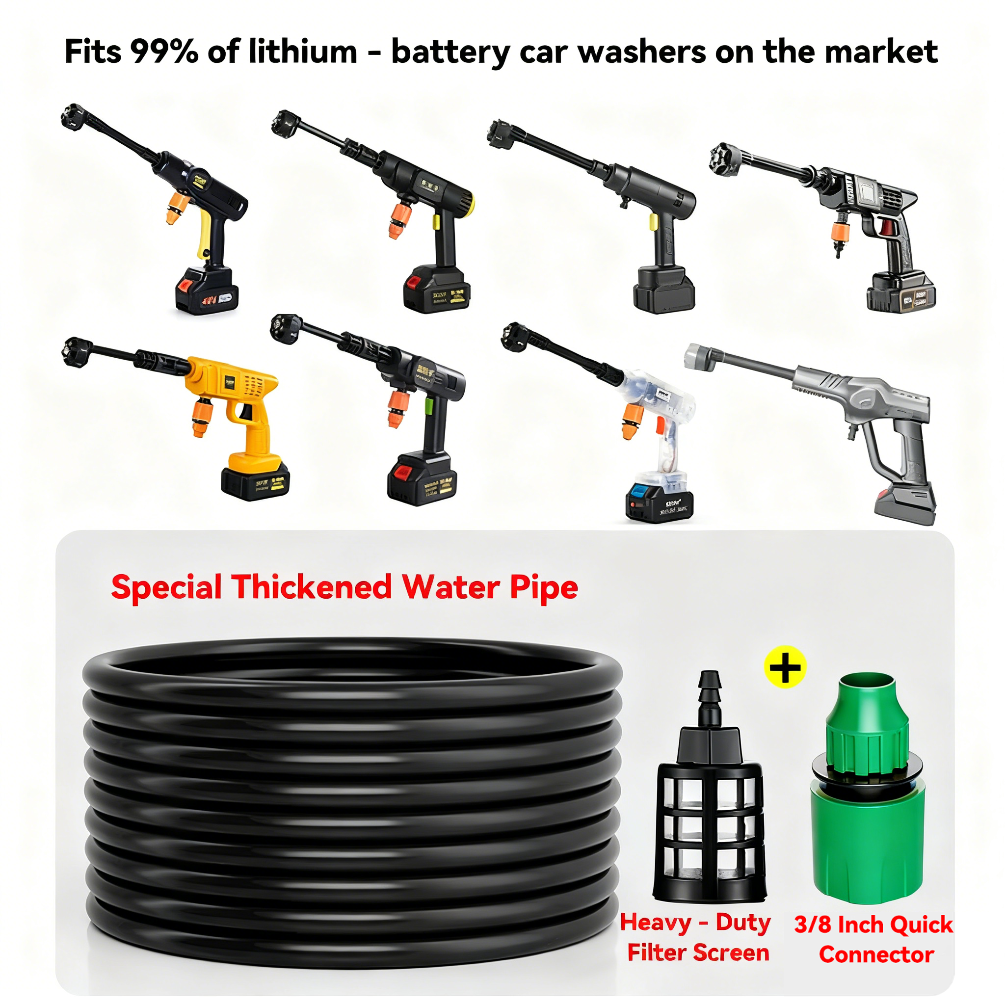 5m/10m/15m/20m Cordless Lithiu - Car Shampoo Ph incelemesi ve fiyatı