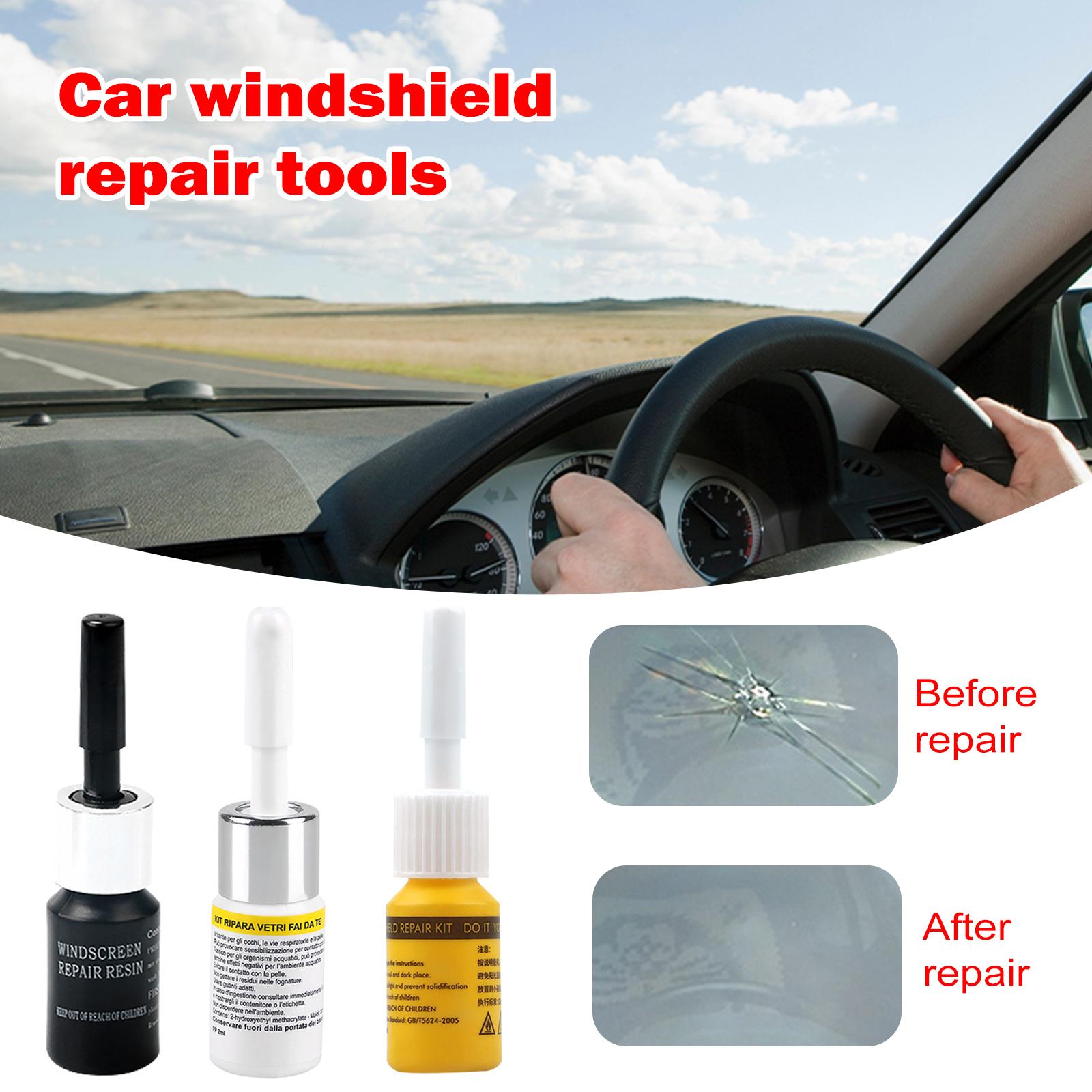 Car Cracked Glass Repair Kit W - Glass Cleaner Streak incelemesi ve fiyatı