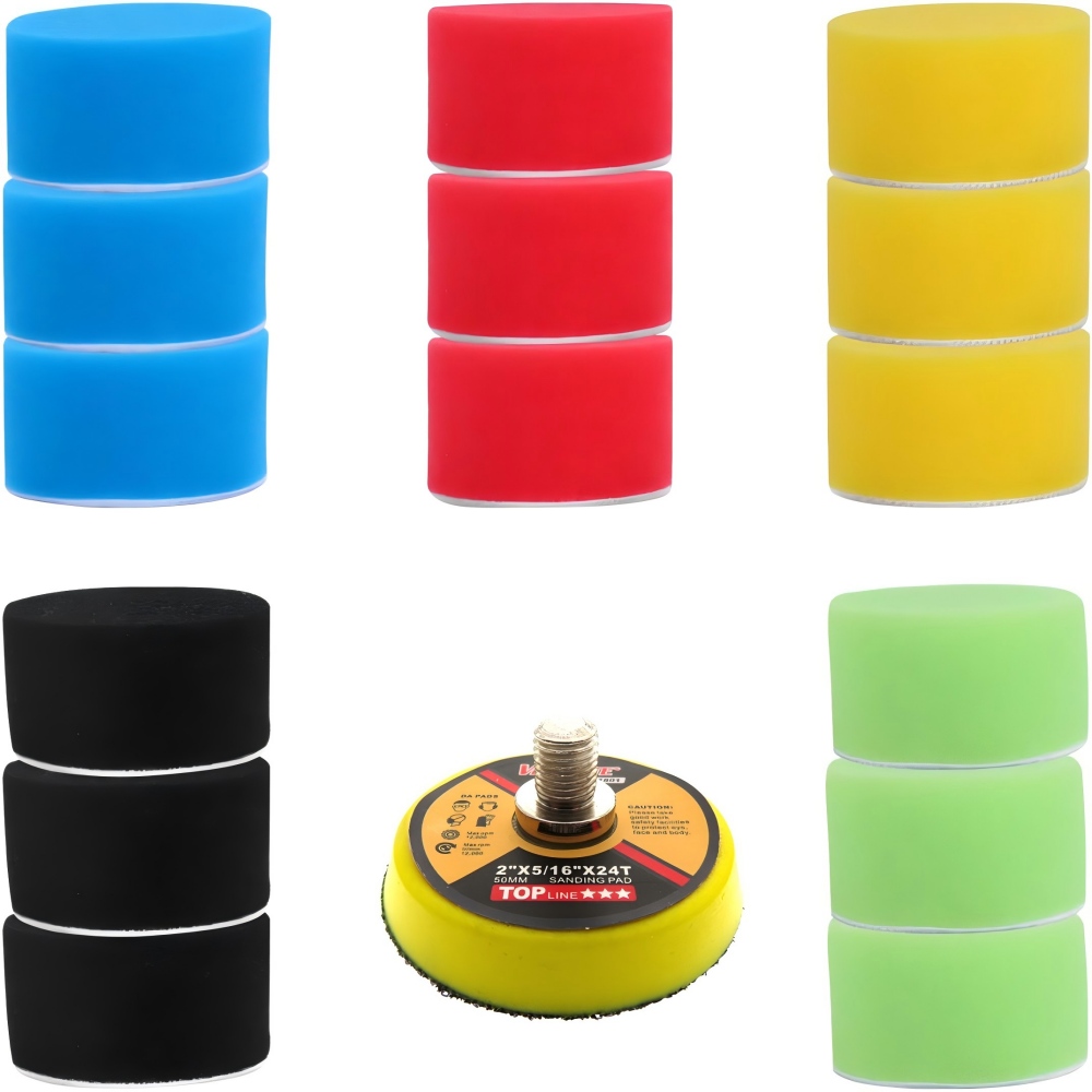 2Inch 50MM Car Doam Polishing  - Polish Pad Set Buffer incelemesi ve fiyatı
