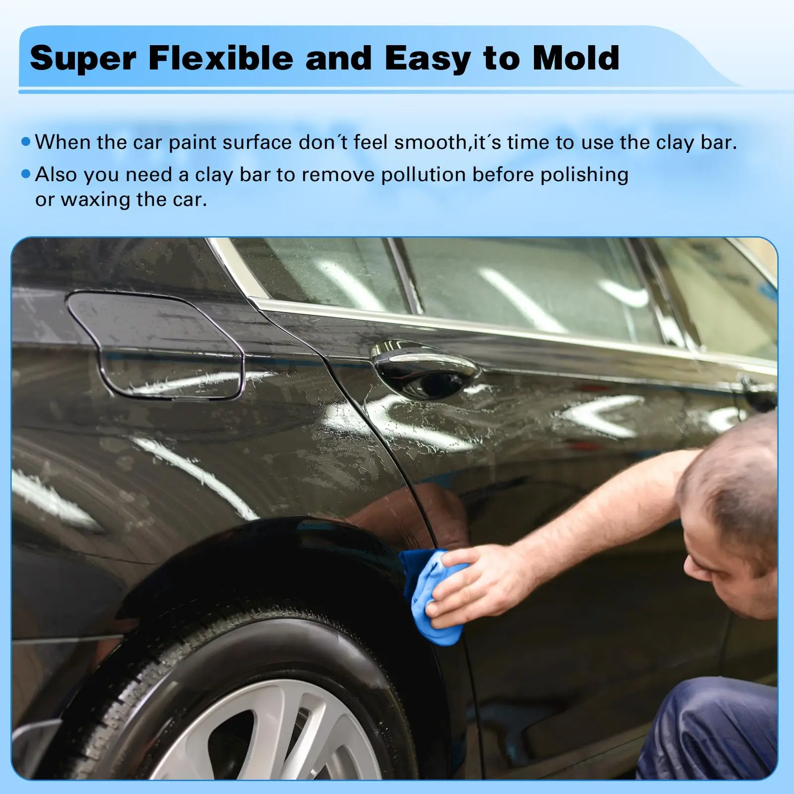 1-10Pcs Car Cleaning Clay Bar  - Clay Bar Lubricant incelemesi ve fiyatı