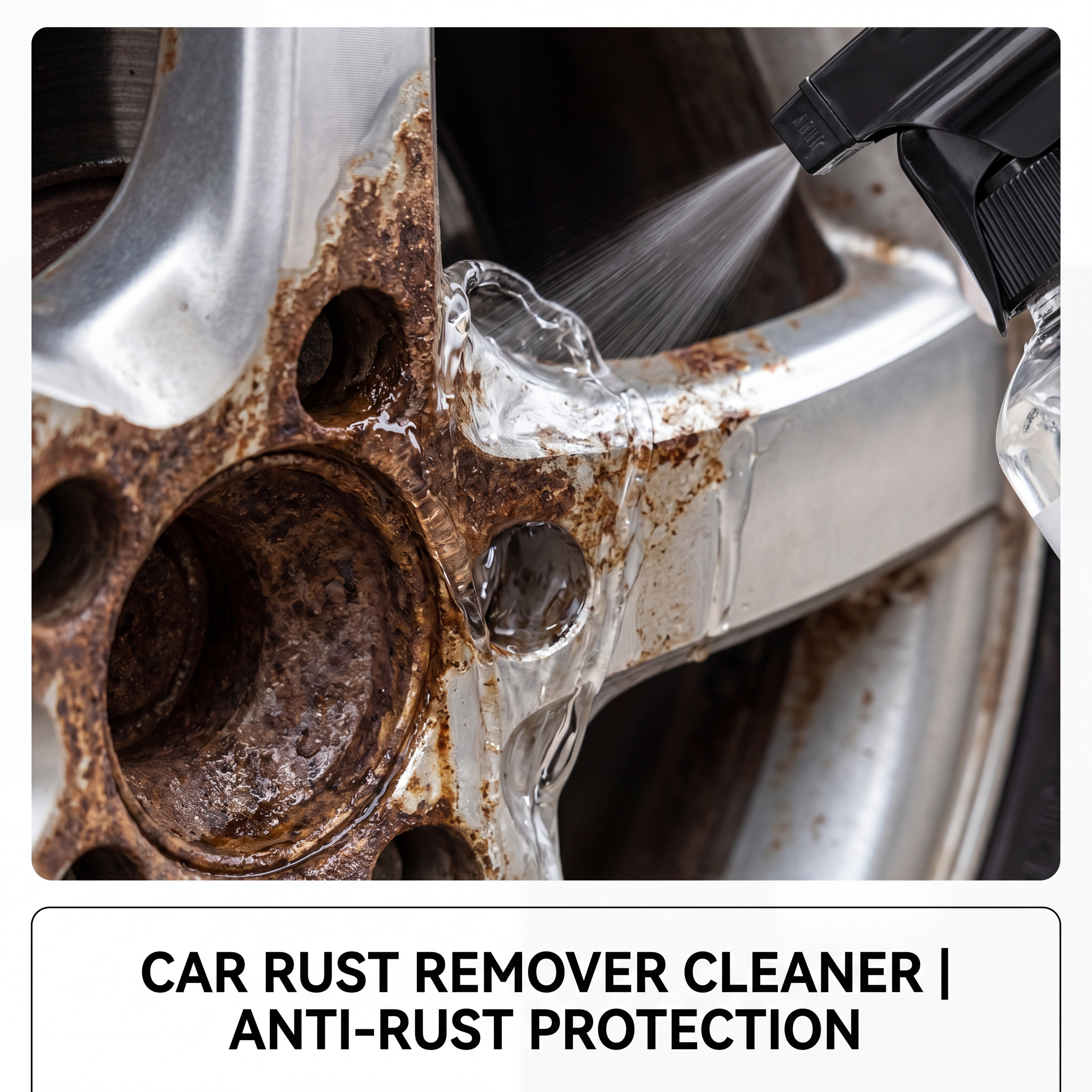 Car Rust Remover Spray Powerfu - Wheel Cleaner Alloy incelemesi ve fiyatı