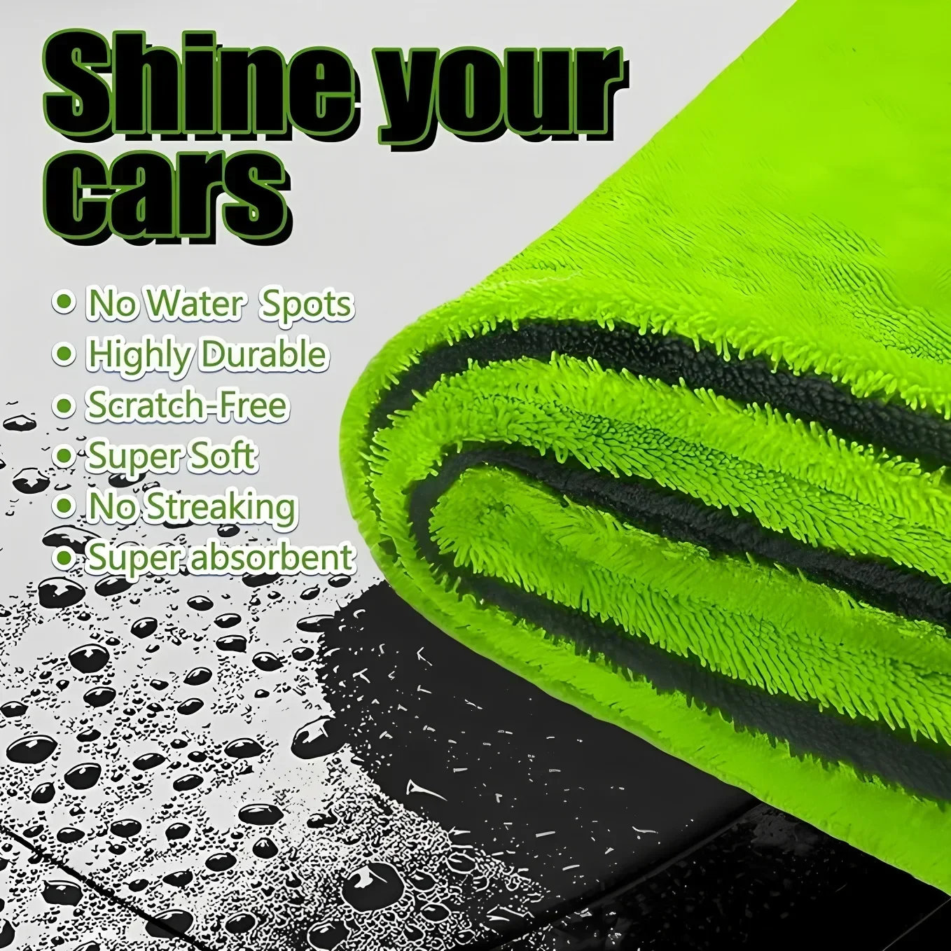 Microfiber Car Wash Towel Doub - Microfiber Towel Detailing incelemesi ve fiyatı