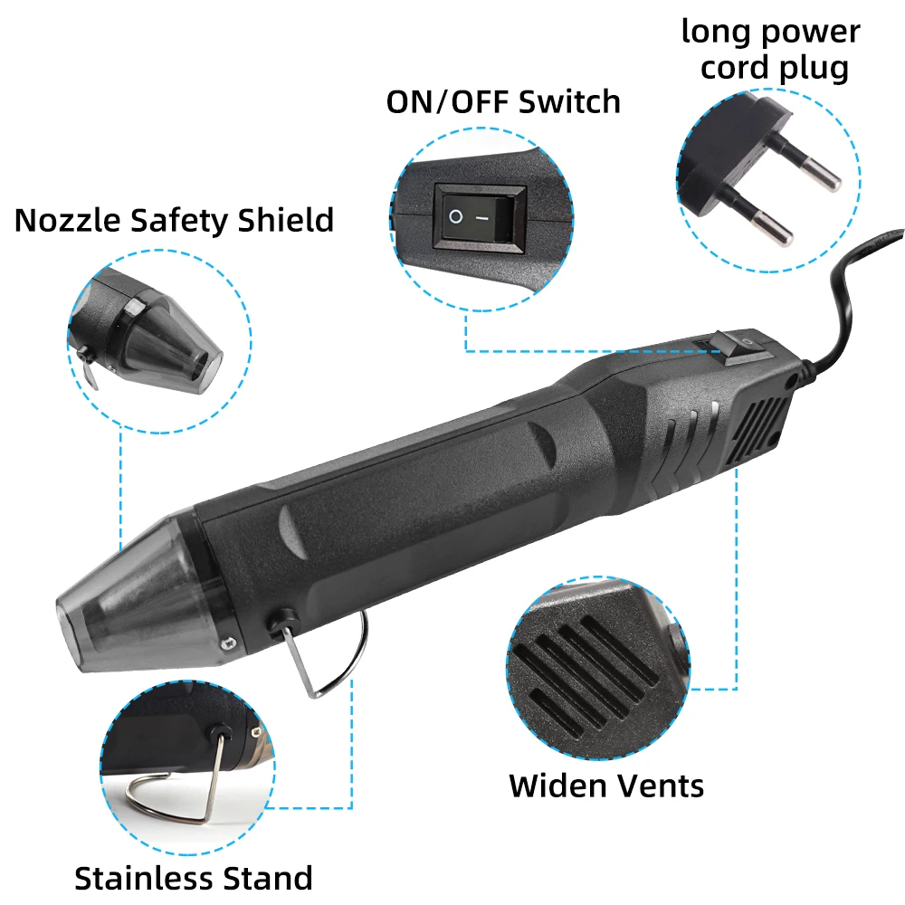 300W EU Hot Air Gun Soldering  - Dryer Car Blower incelemesi ve fiyatı
