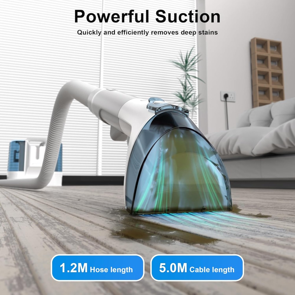 450W Carpet Cleaner Machine Up - Seat Cleaner Fabric incelemesi ve fiyatı