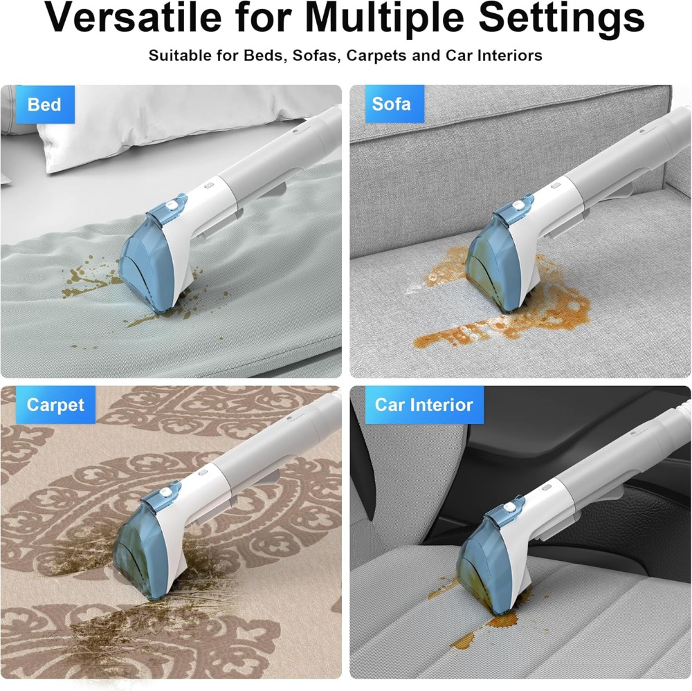 450W Carpet Cleaner Machine Up - Seat Cleaner Fabric incelemesi ve fiyatı