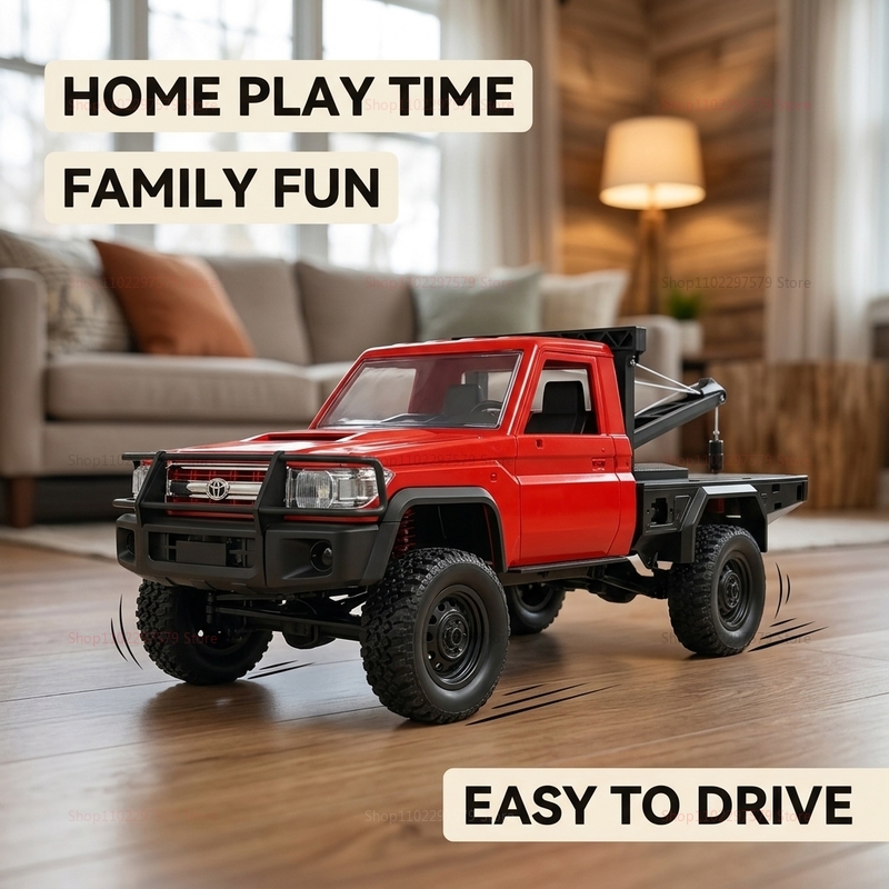 New MN82T RC Crawler 2.4G 4WD  - Dirt Brush Interior incelemesi ve fiyatı