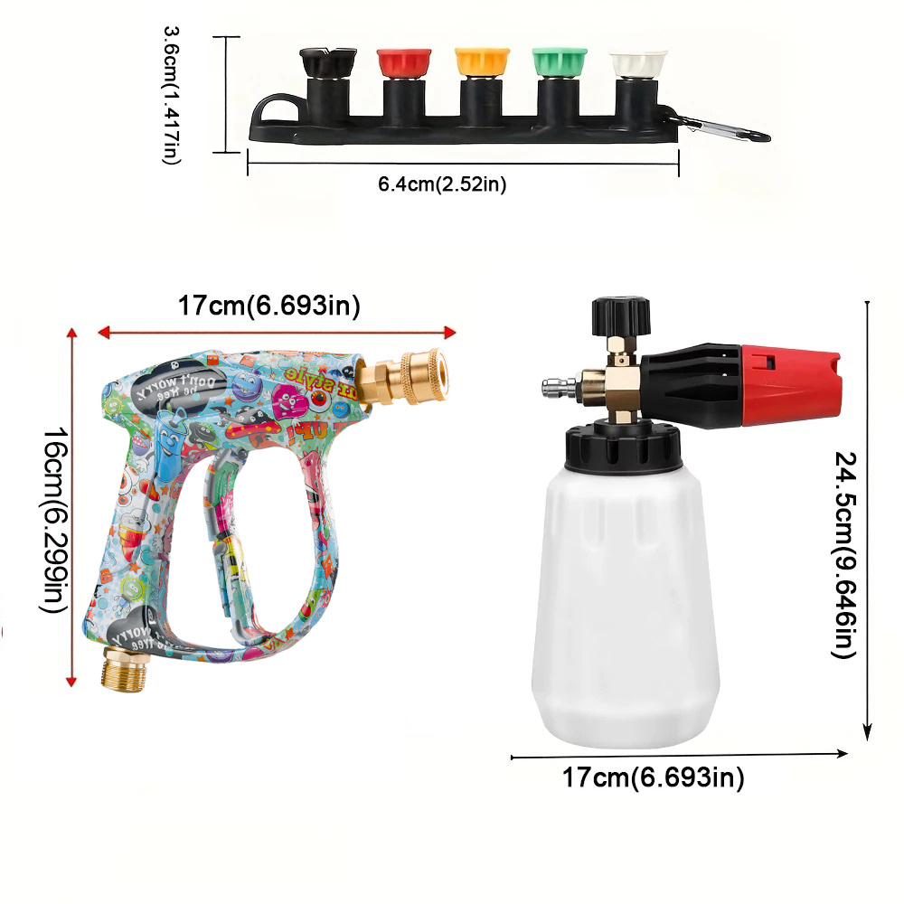Home use graffiti pressure was - Pressure Washer Foam Gun incelemesi ve fiyatı