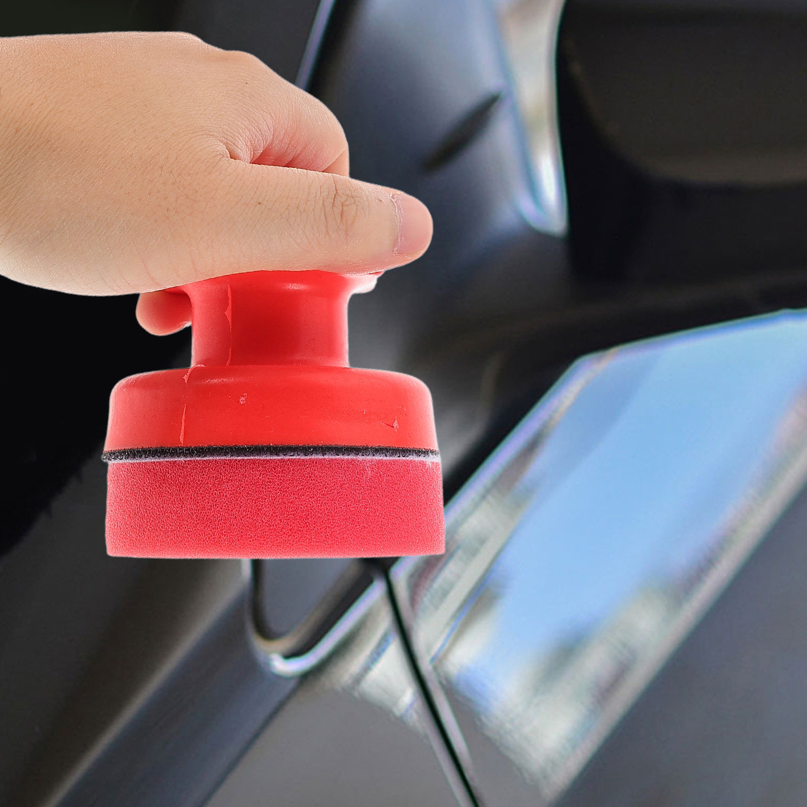 1Set Handheld Car Waxing Spong - Polish Pad Set Buffer incelemesi ve fiyatı
