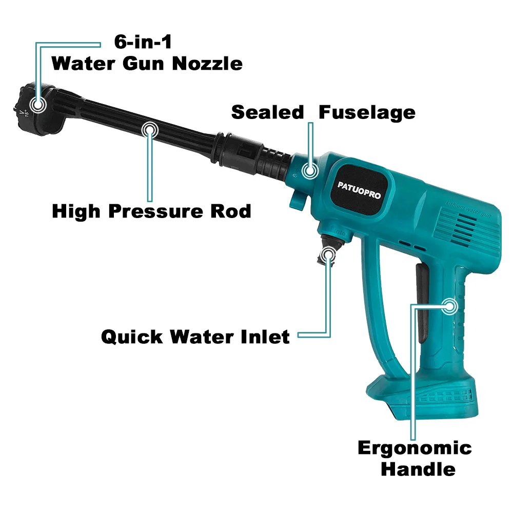Cordless Car Washing Gun High  - Car Shampoo Ph incelemesi ve fiyatı