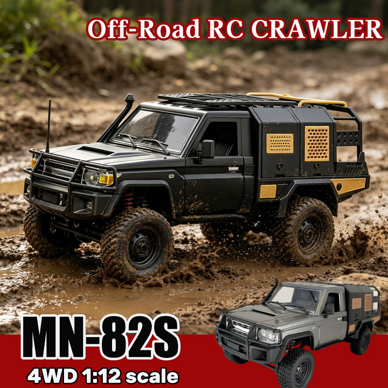New MN82S MN82T RC Crawler 1/1 - Dirt Brush Interior incelemesi ve fiyatı