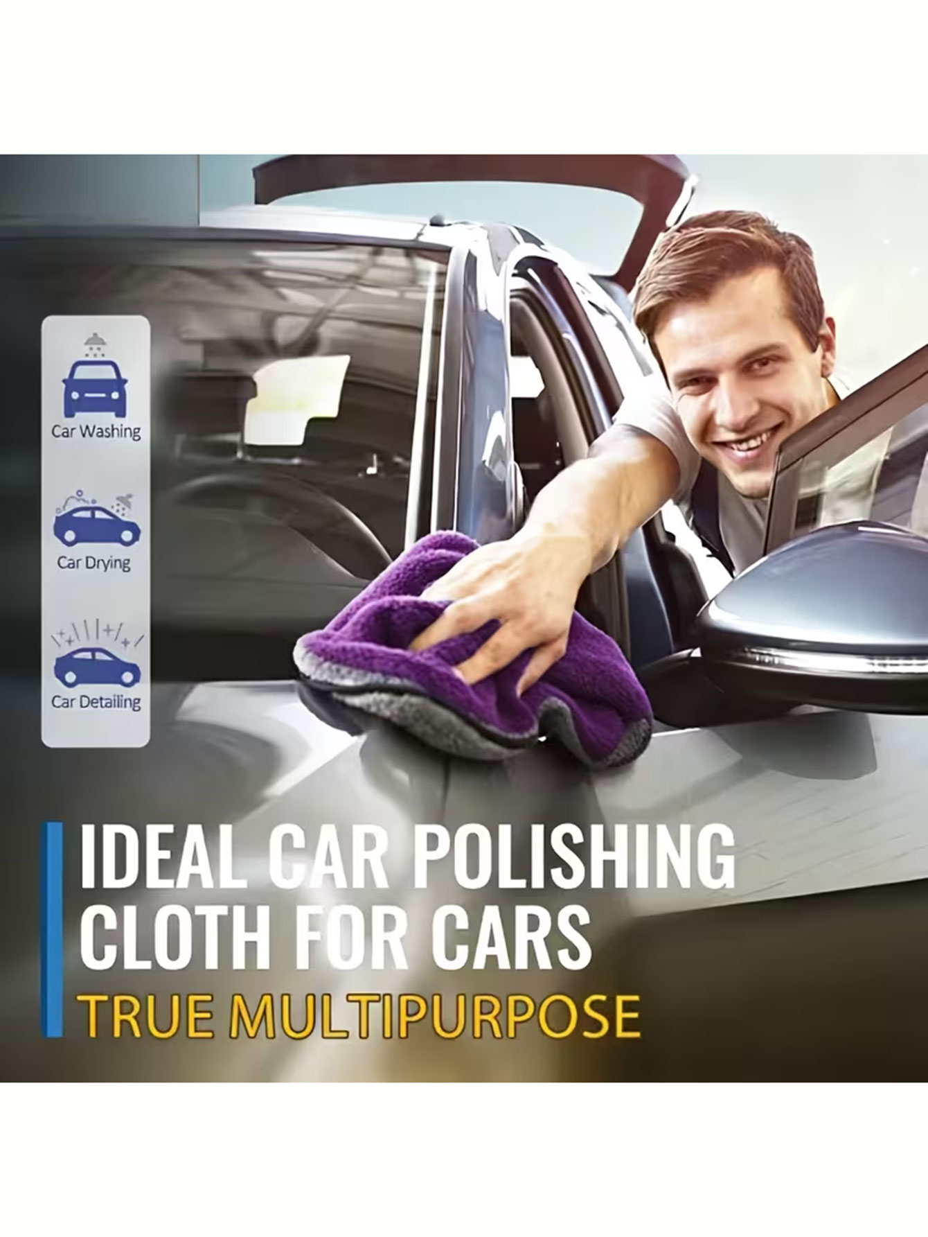 10-Pack Double-Sided Coral Vel - Microfiber Towel Detailing incelemesi ve fiyatı