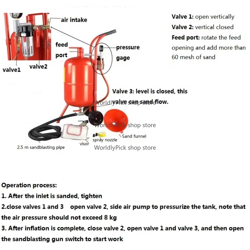 High Pressure Cleaner Sandblas - Wheel Cleaner Alloy incelemesi ve fiyatı