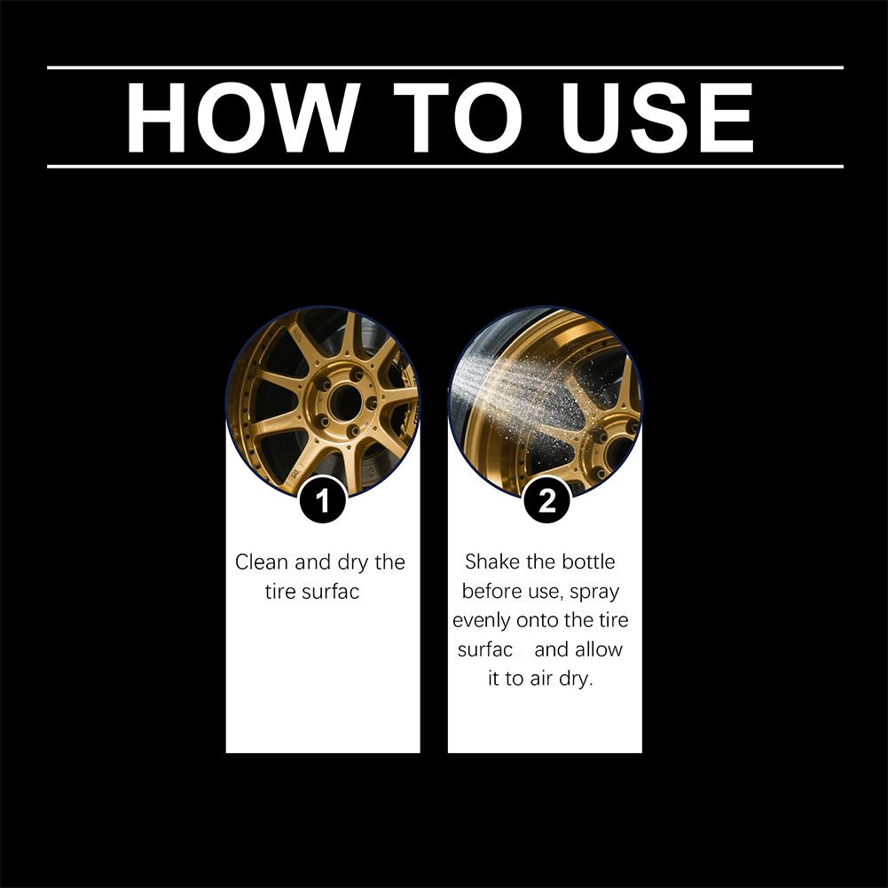 Tyre Gloss Tire Coating Spray  - Tire Shine Spray Sealant incelemesi ve fiyatı