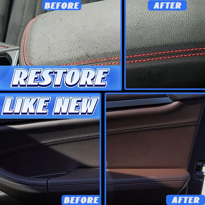 Car Plastic & Leather Restorer - Leather Cleaner Interior incelemesi ve fiyatı