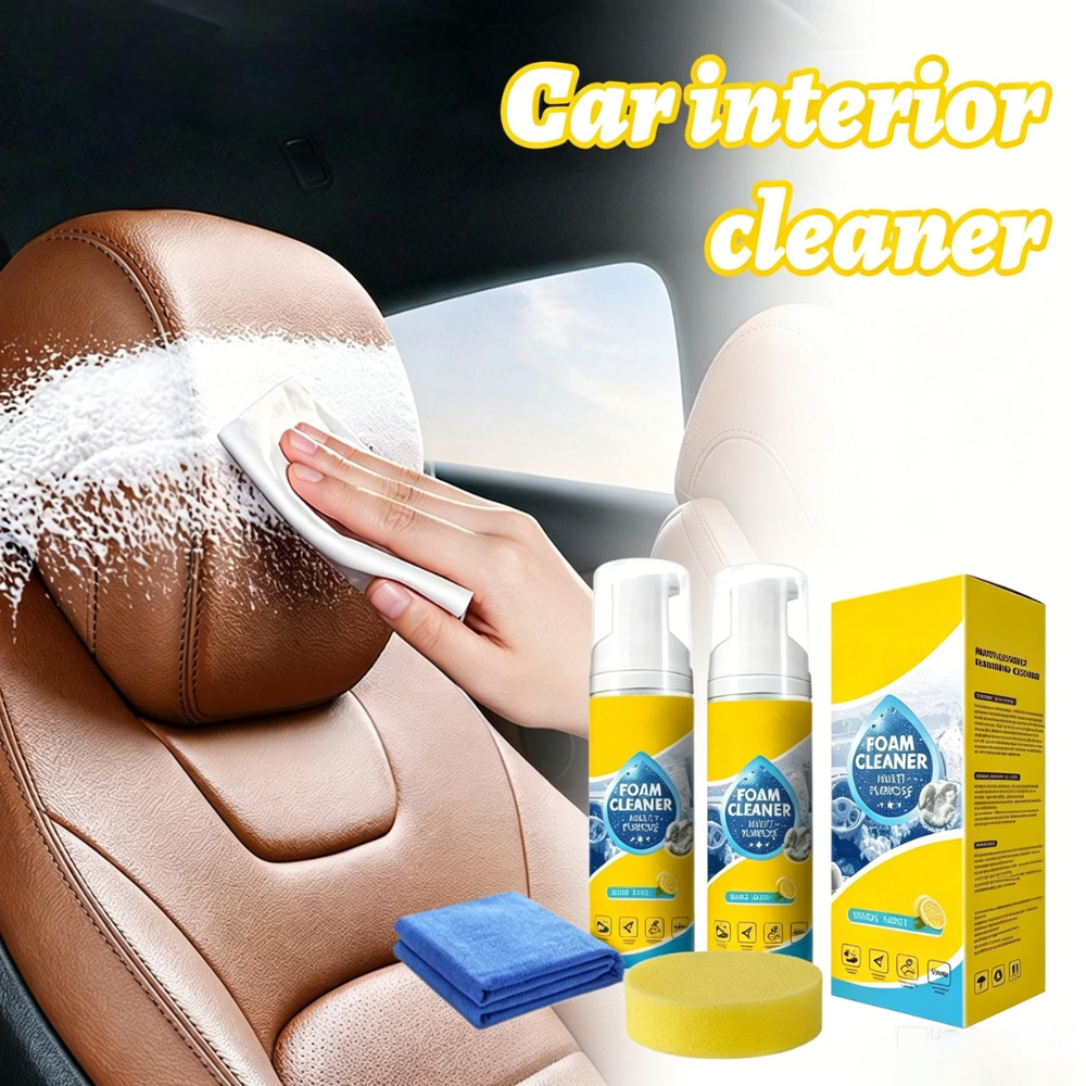 Car Interior Foam Cleaner For  - Leather Cleaner Interior incelemesi ve fiyatı