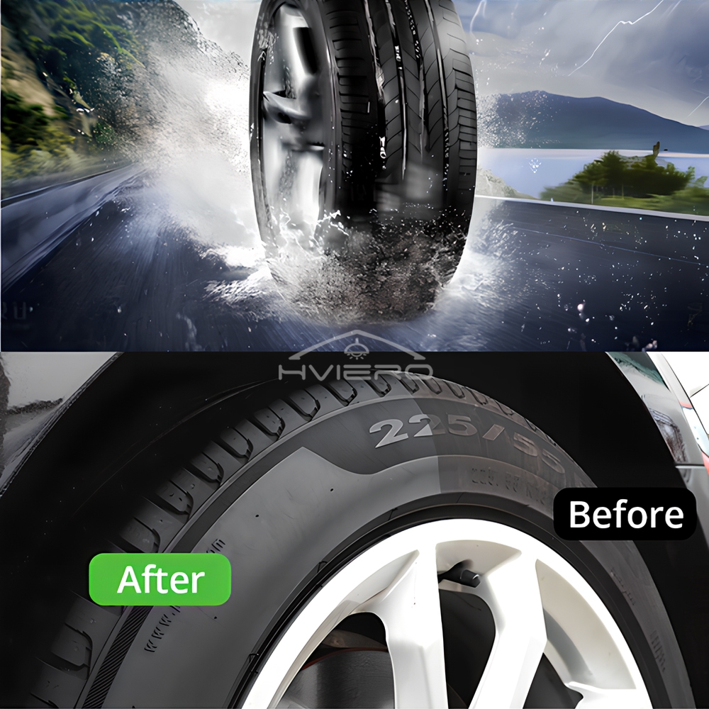 Tyre Gloss HVIERO S22 Tire Coa - Tire Shine Spray Sealant incelemesi ve fiyatı