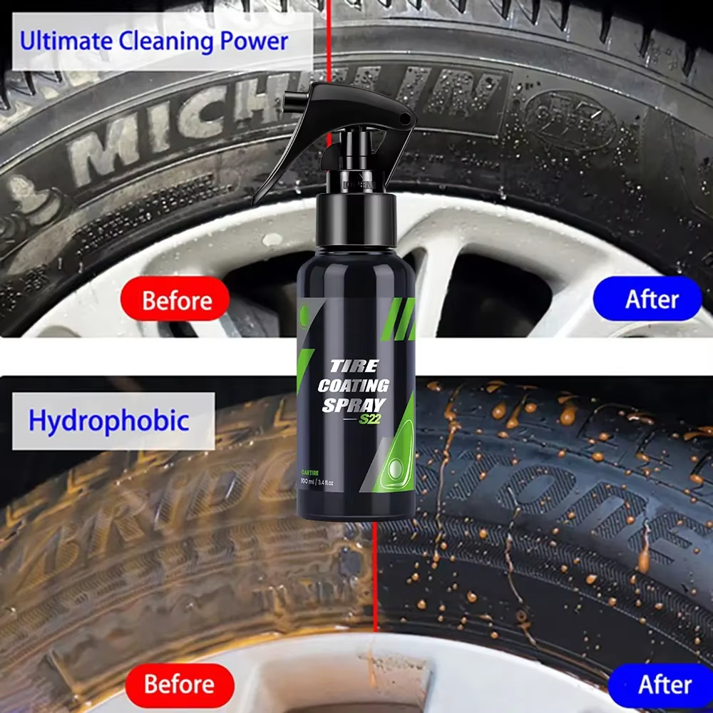 S22 Black Car Tire Blackening  - Car Wax Ceramic Coating incelemesi ve fiyatı