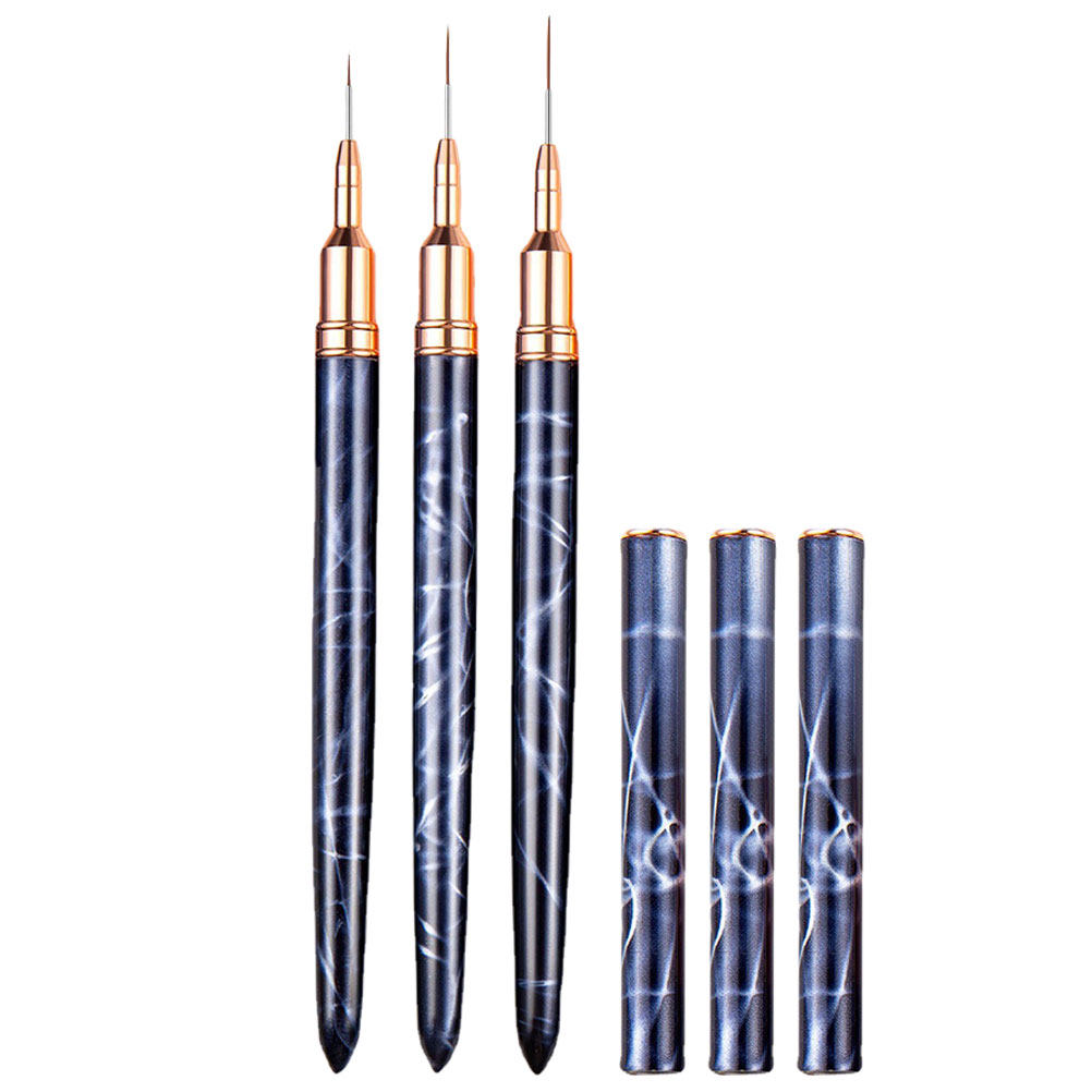 3Pcs Nail Art Brush Set Profes - Detailing Brush Set incelemesi ve fiyatı