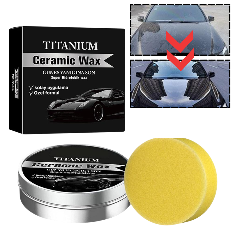 1-5pcs Ceramic Wax Cream Easy  - Car Wax Ceramic Coating incelemesi ve fiyatı