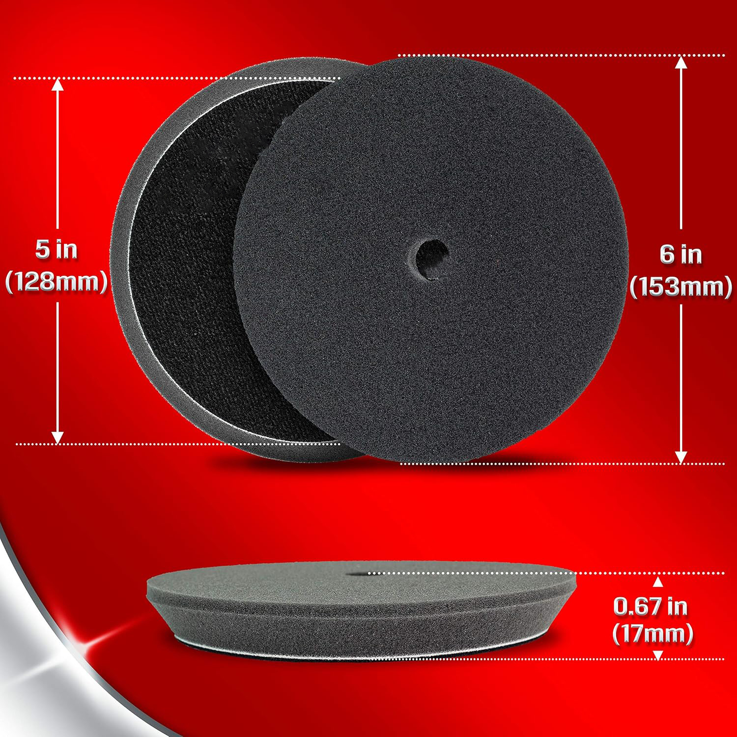 3pcs Polishing Pads, Orbital B - Polish Pad Set Buffer incelemesi ve fiyatı