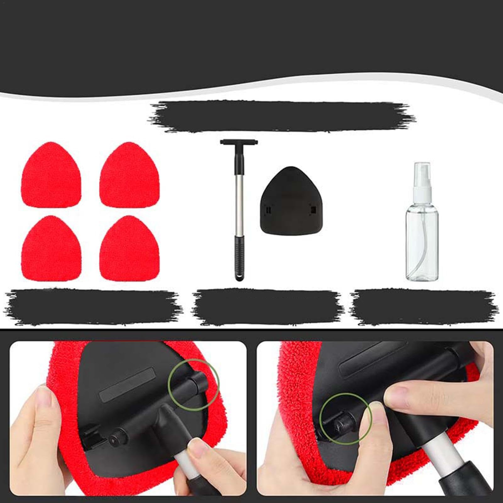 Car Windshield Cleaner Interio - Interior Detailing Kit incelemesi ve fiyatı