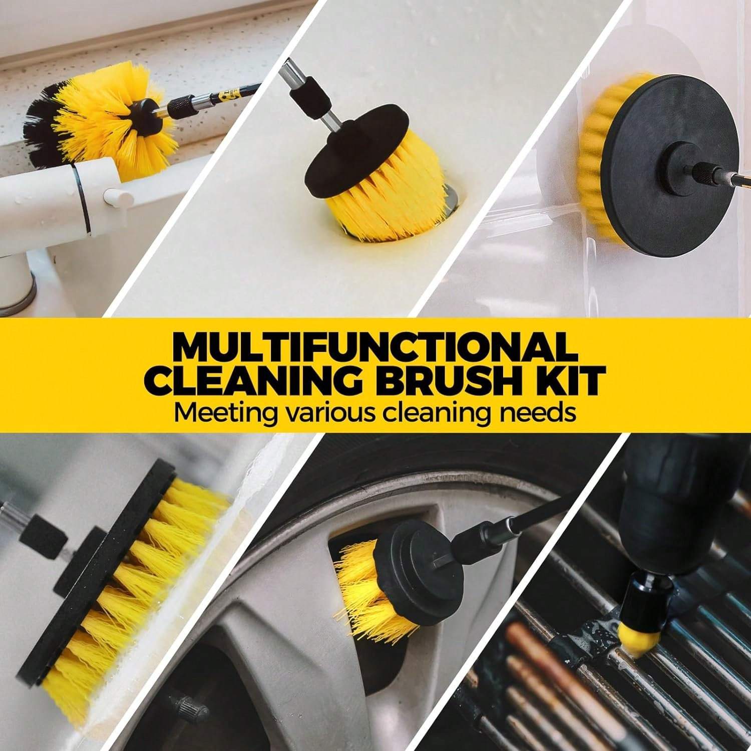 20Pack Drill Brush Attachments - Car Cleaning Brush incelemesi ve fiyatı