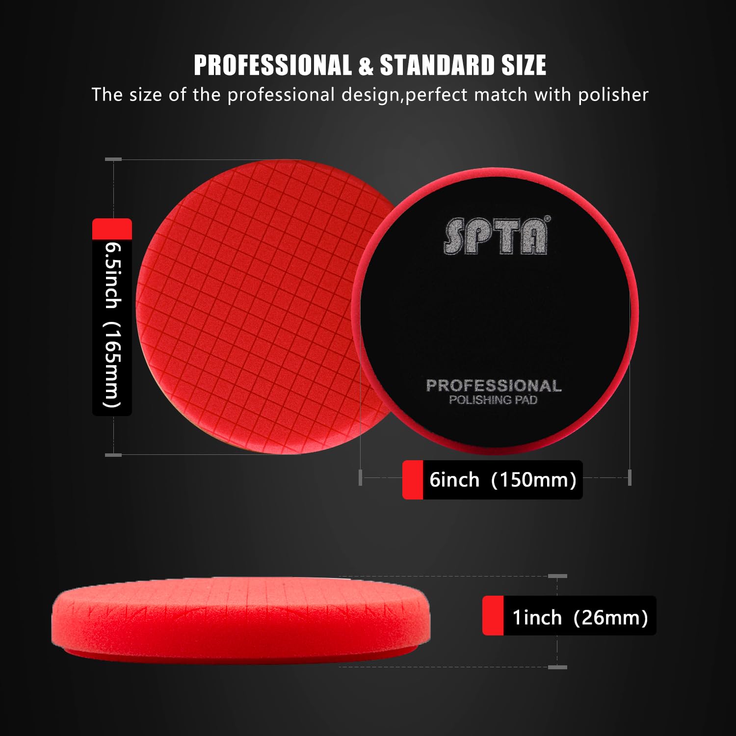 Red Ultra-Fine Polishing Pad S - Polish Pad Set Buffer incelemesi ve fiyatı