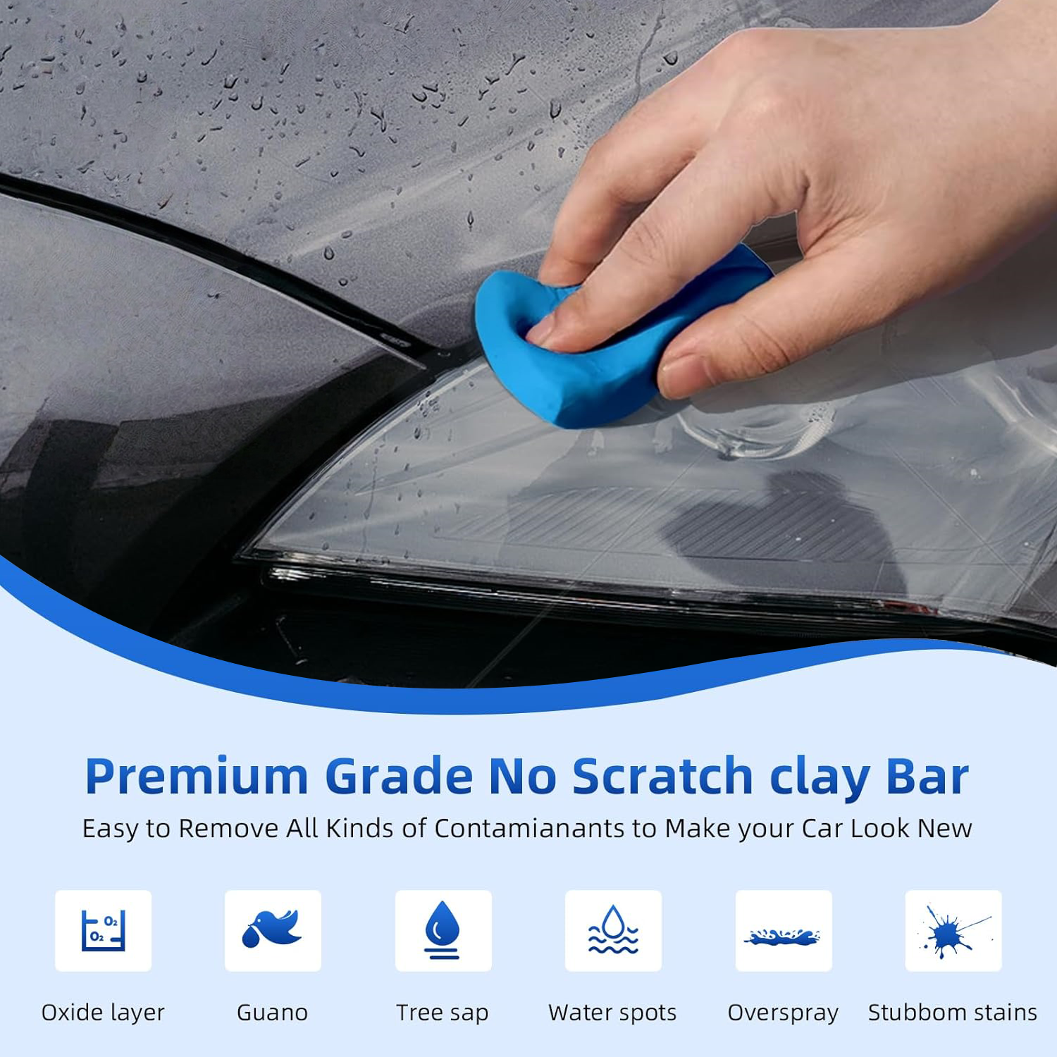 SIKEZHAN Magic Car Clay Bar fo - Clay Bar Lubricant incelemesi ve fiyatı