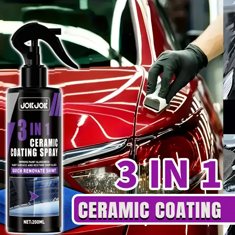 3 in 1 Car Ceramic Liquid Coat - Car Wax Ceramic Coating incelemesi ve fiyatı