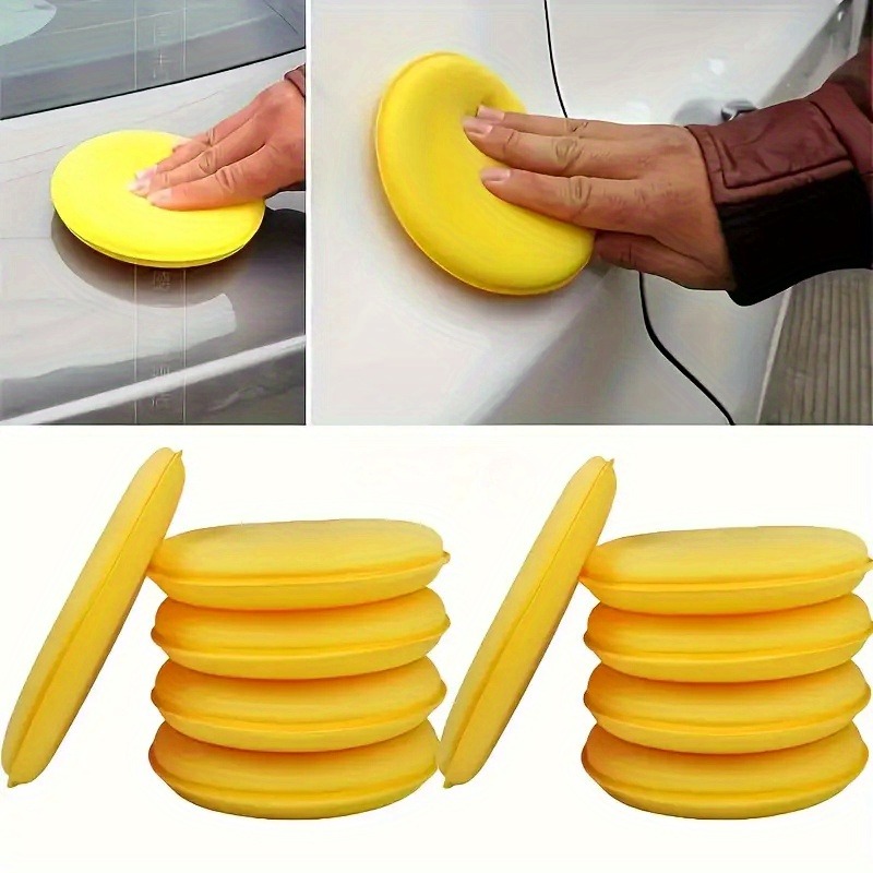 1/5PCS 10cm round Car Wax Appl - Wax Applicator Pad incelemesi ve fiyatı