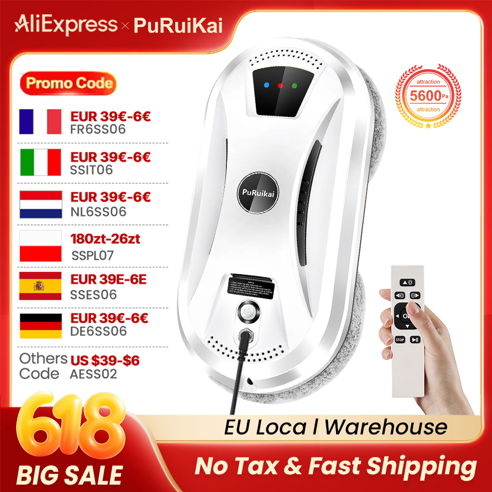 PuRuiKai AI Window Cleaning Ro - Glass Cleaner Streak incelemesi ve fiyatı