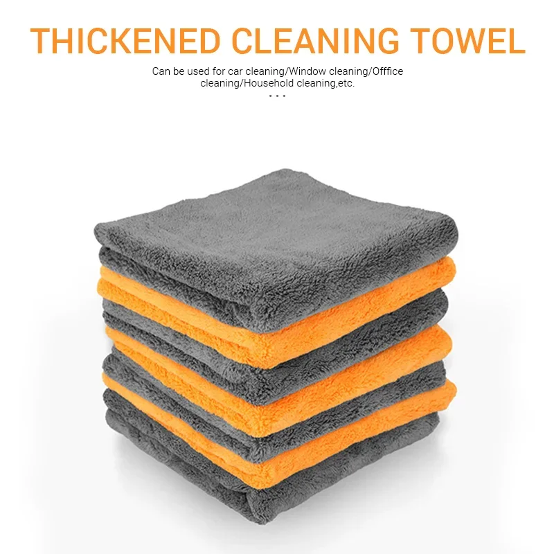 New 1/2/6/9 Packs 300GSM Car T - Microfiber Towel Detailing incelemesi ve fiyatı