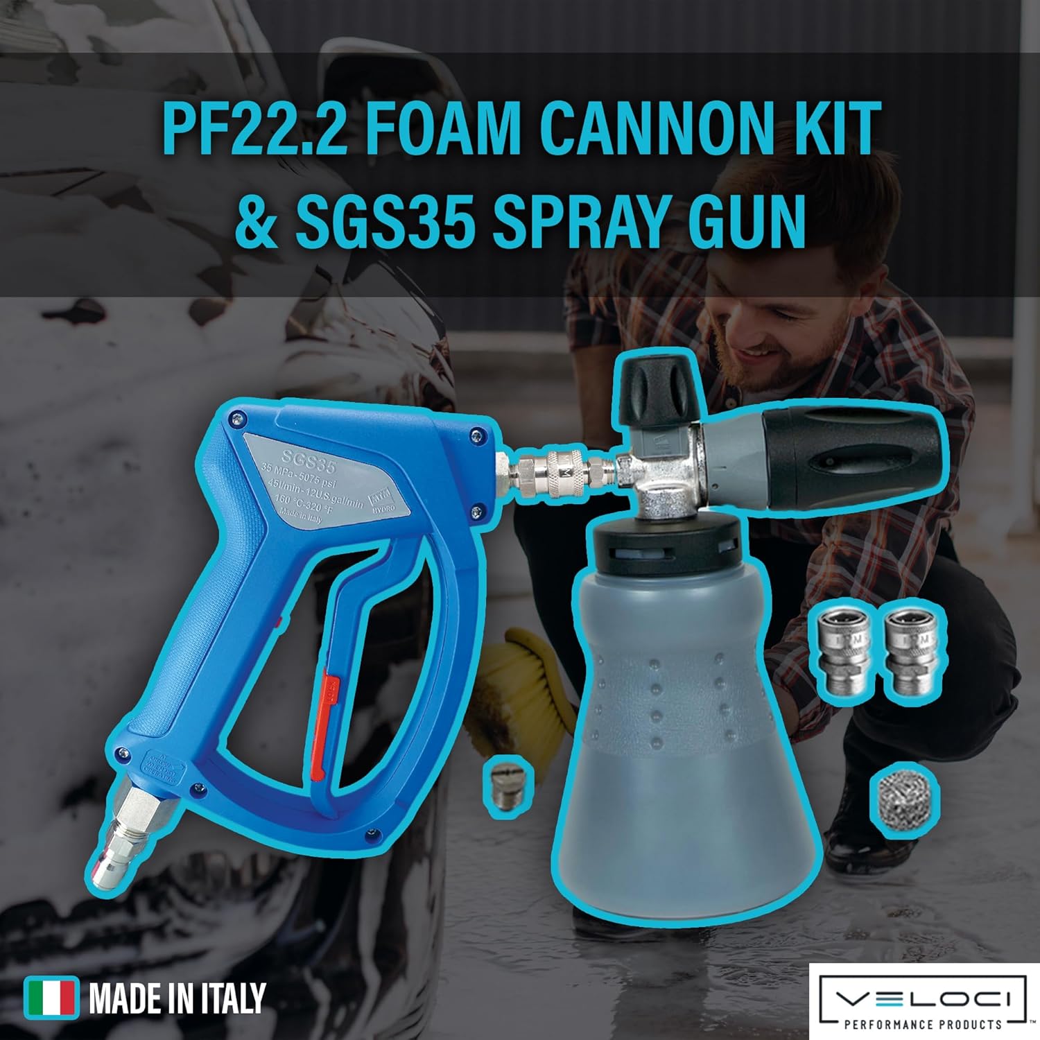 Hydro Ultimate PF22.2 Foam Can - Pressure Washer Foam Gun incelemesi ve fiyatı