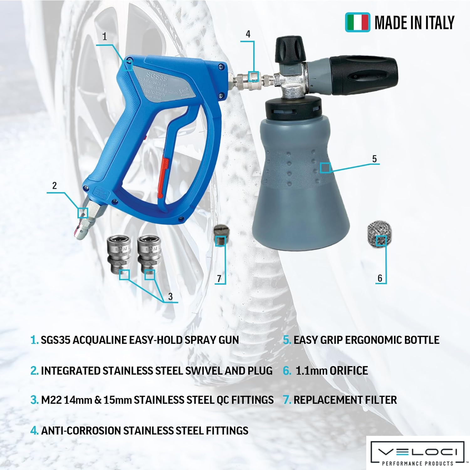 Hydro Ultimate PF22.2 Foam Can - Pressure Washer Foam Gun incelemesi ve fiyatı