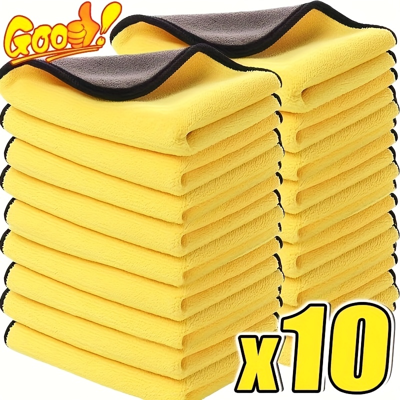 3/5/10Pcs Car Wash Microfiber  - Microfiber Towel Detailing incelemesi ve fiyatı